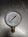 Манометр радіальний гліцириновий 63 мм 0-12 Бар Італія для газу, води, повітря