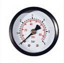 Манометр осьовий гліцириновий (Аксіальний) 63 мм/0-10 барів (Італія) для повітря, газу, води, гідравліки