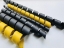 Пластиковая защита рукава спираль (РВД), шланга и проводки диаметр 34,6-40мм. Цвет желтый
